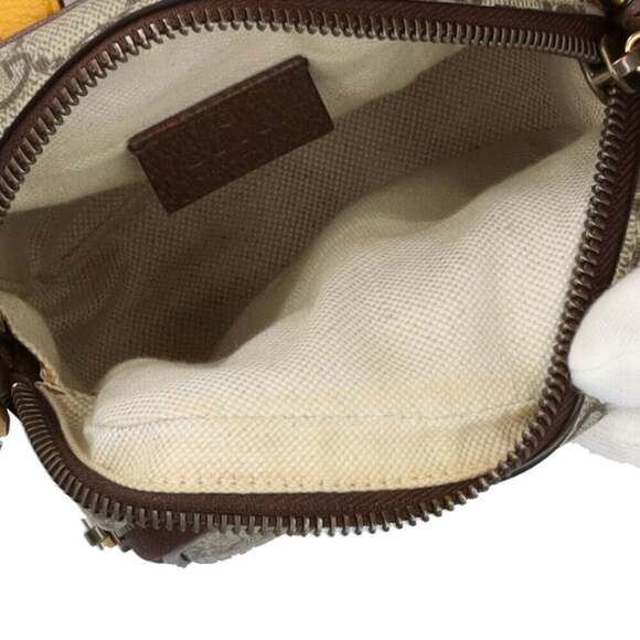 GUCCI Authentic Cream Canvas Shoulder Bag - Picture 9 of 9